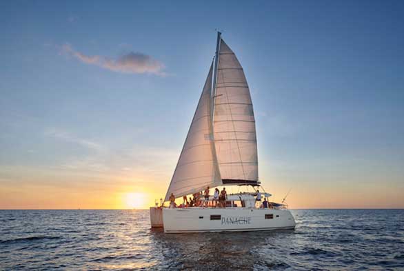 catamaran snorkel sail costa rica
